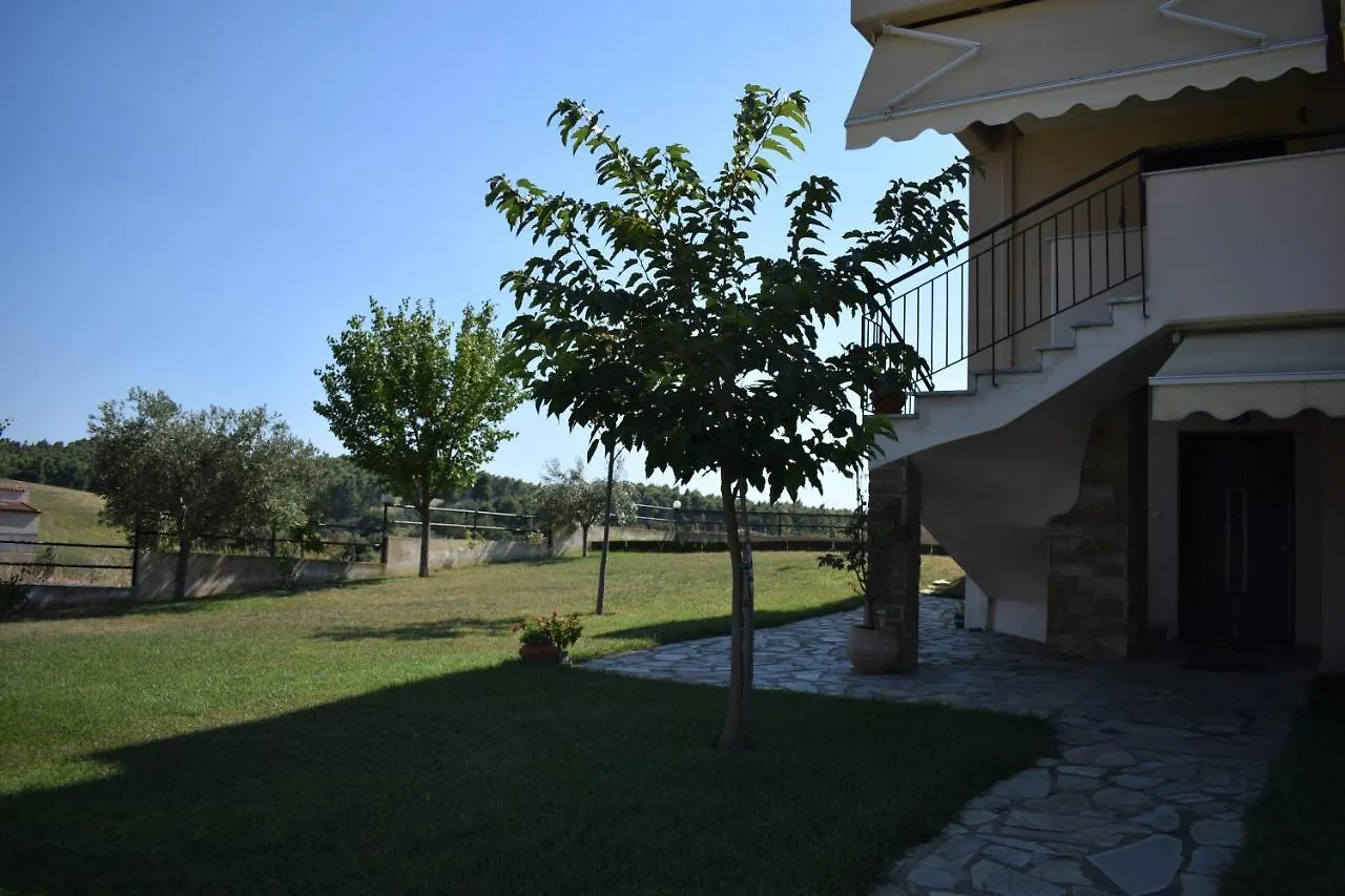 Néa Fókaia Vacation Family House With Gardenヴィラ 別荘 Néa Fókaia